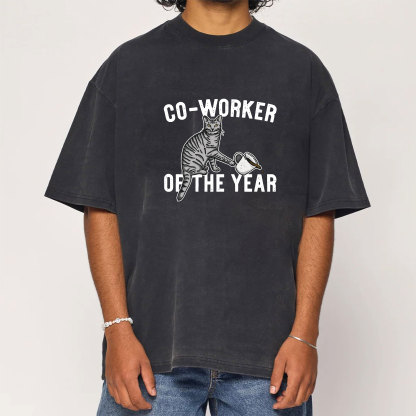 Co-Worker Of The Year Washed T-Shirt