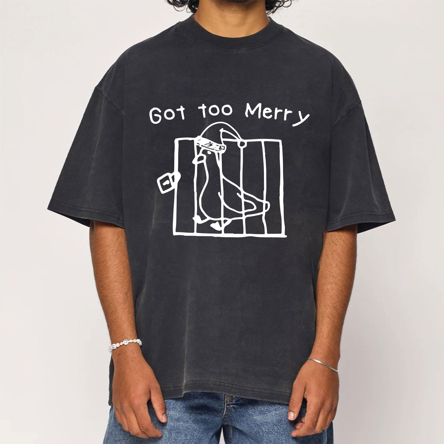 Got Too Merry Washed T-Shirt