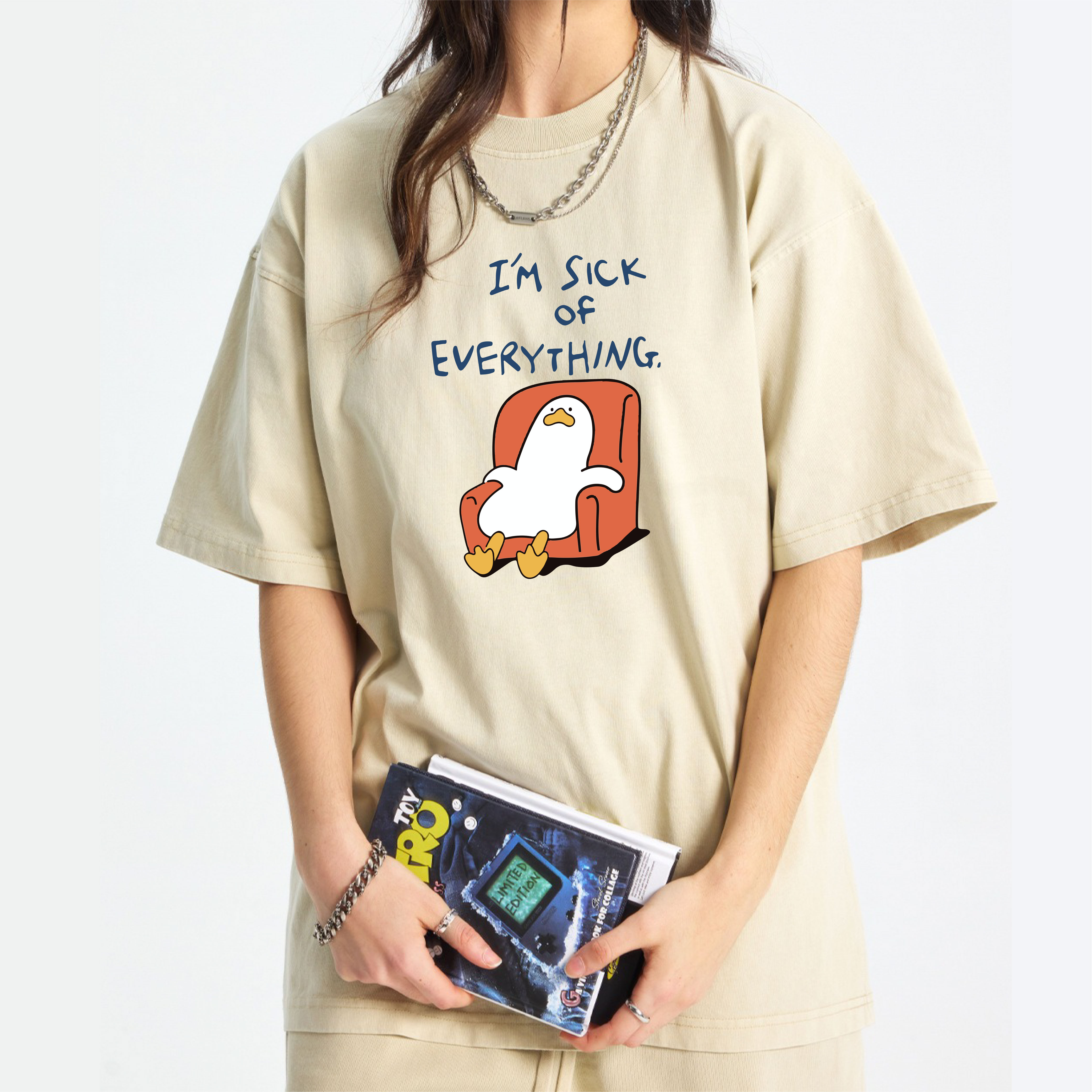 I'm Sick Of Everything Washed T-Shirt