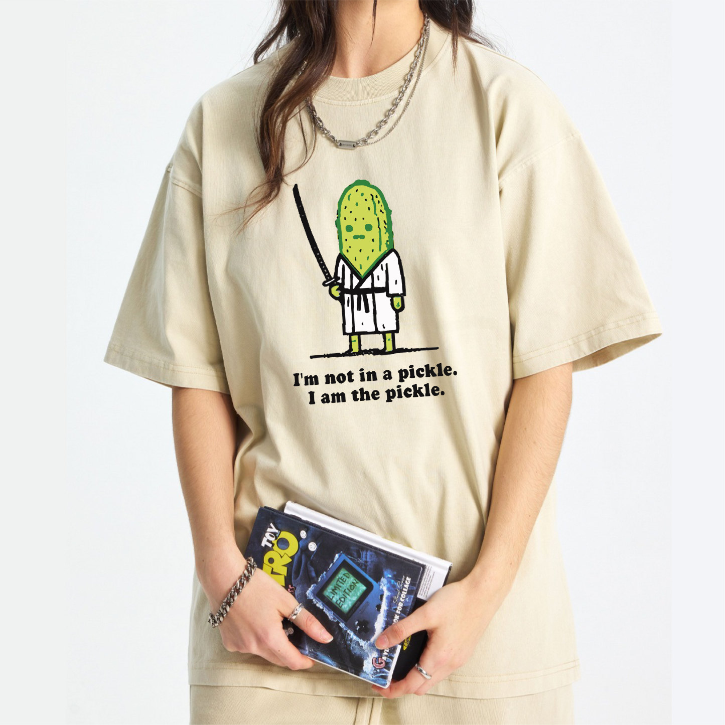 I’m Not In A Pickle I Am The Pickle Washed T-Shirt
