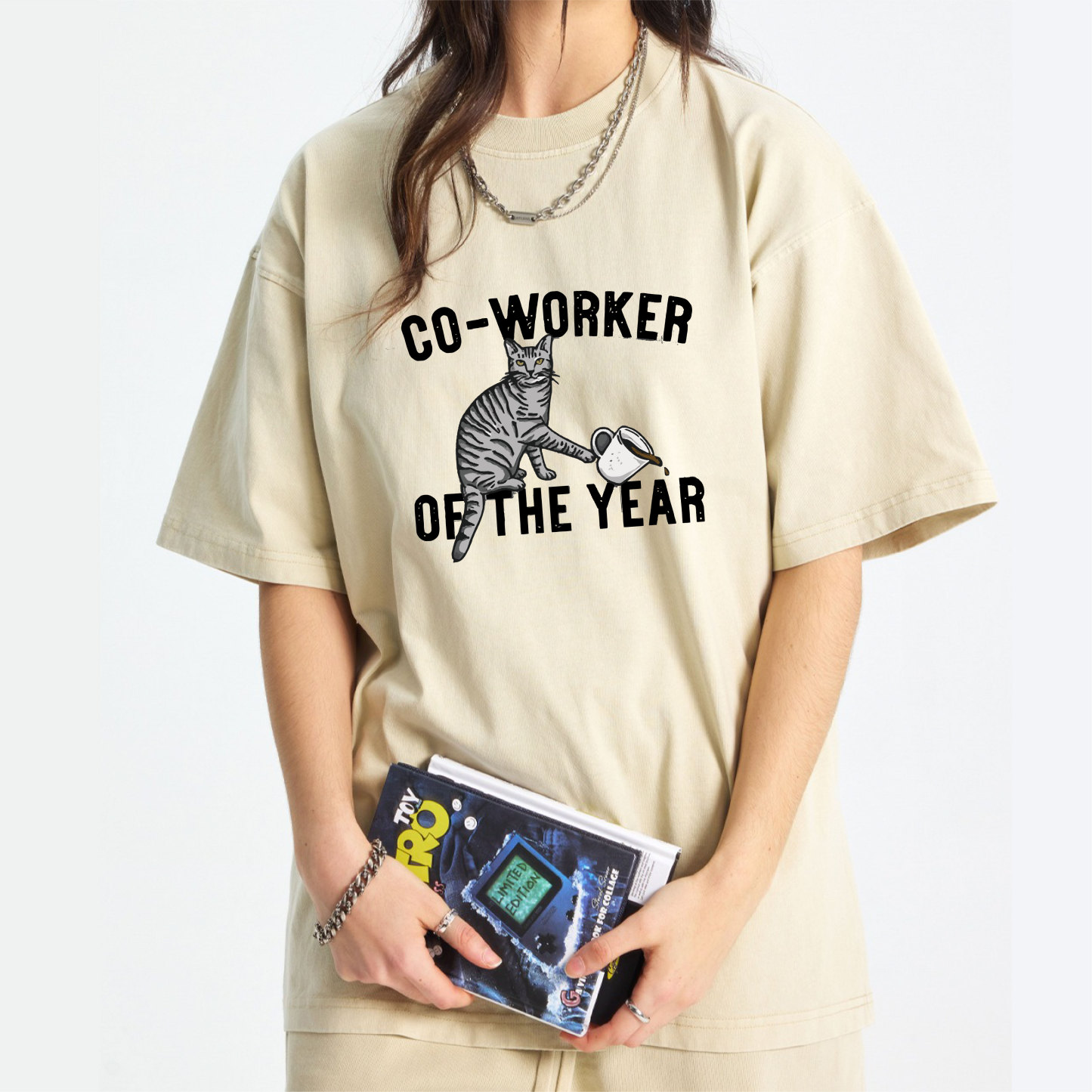 Co-Worker Of The Year Washed T-Shirt