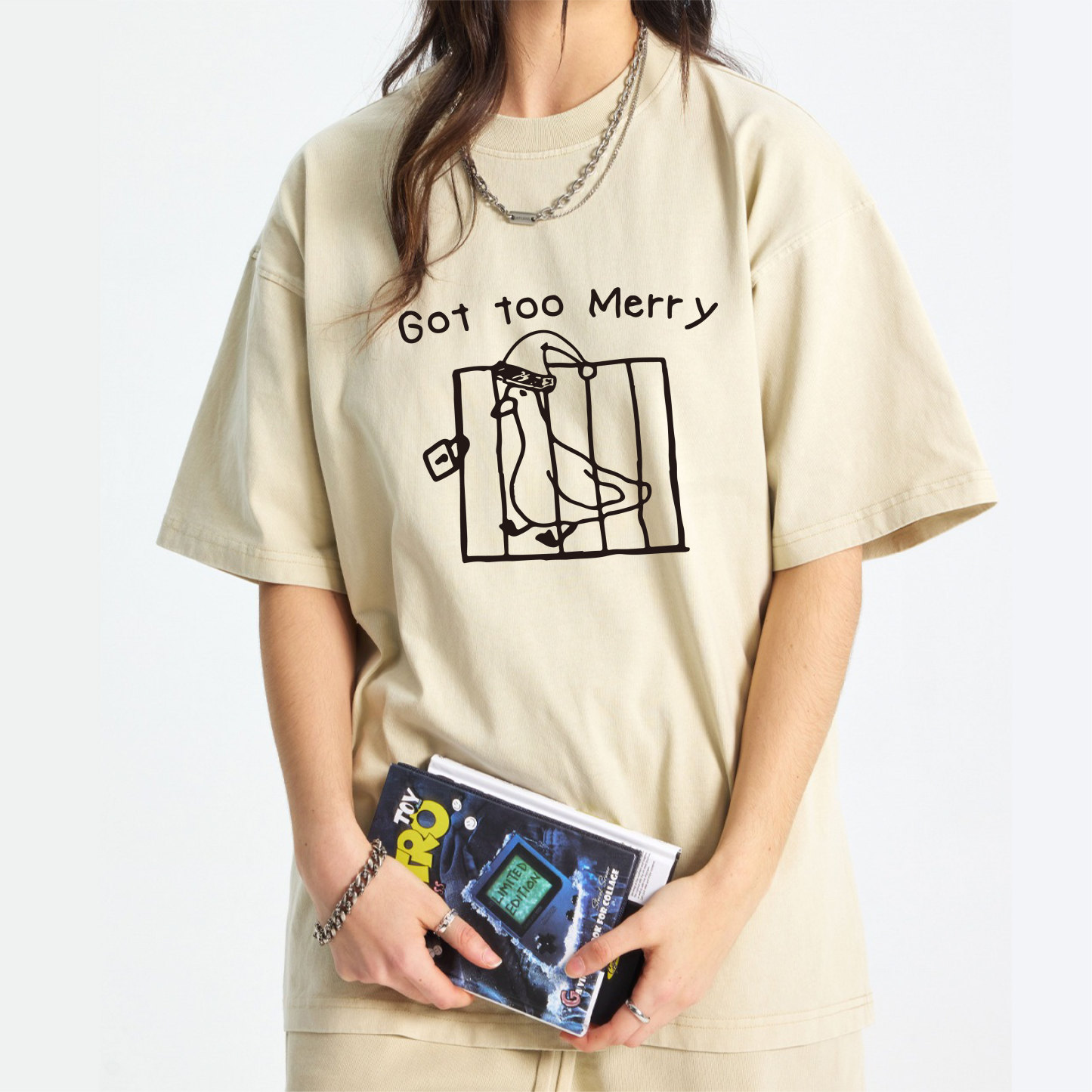 Got Too Merry Washed T-Shirt