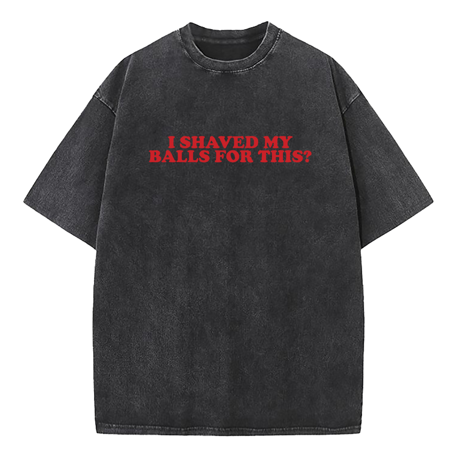 I Shaved My Balls For This Washed T-Shirt