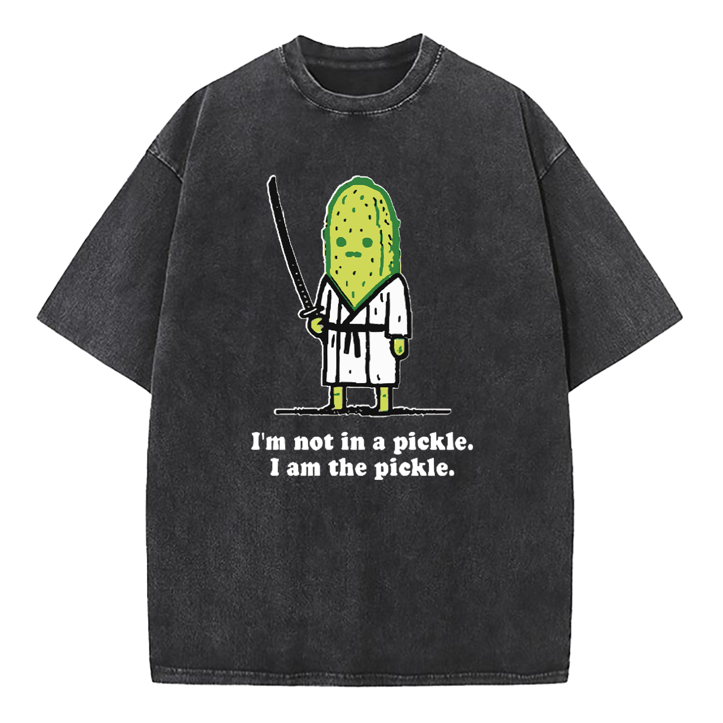 I’m Not In A Pickle I Am The Pickle Washed T-Shirt