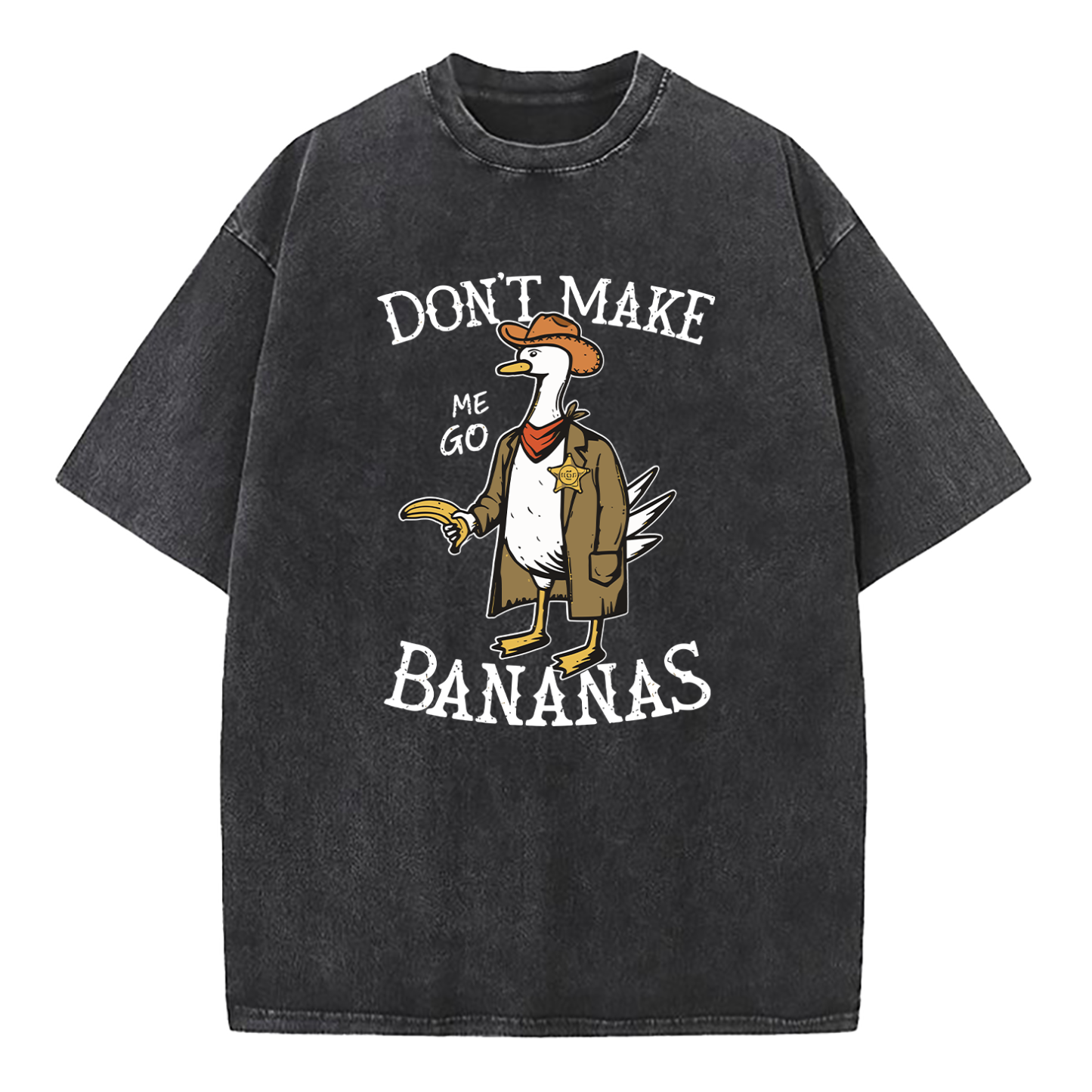 Don't Make Me Go Bananas Washed T-Shirt
