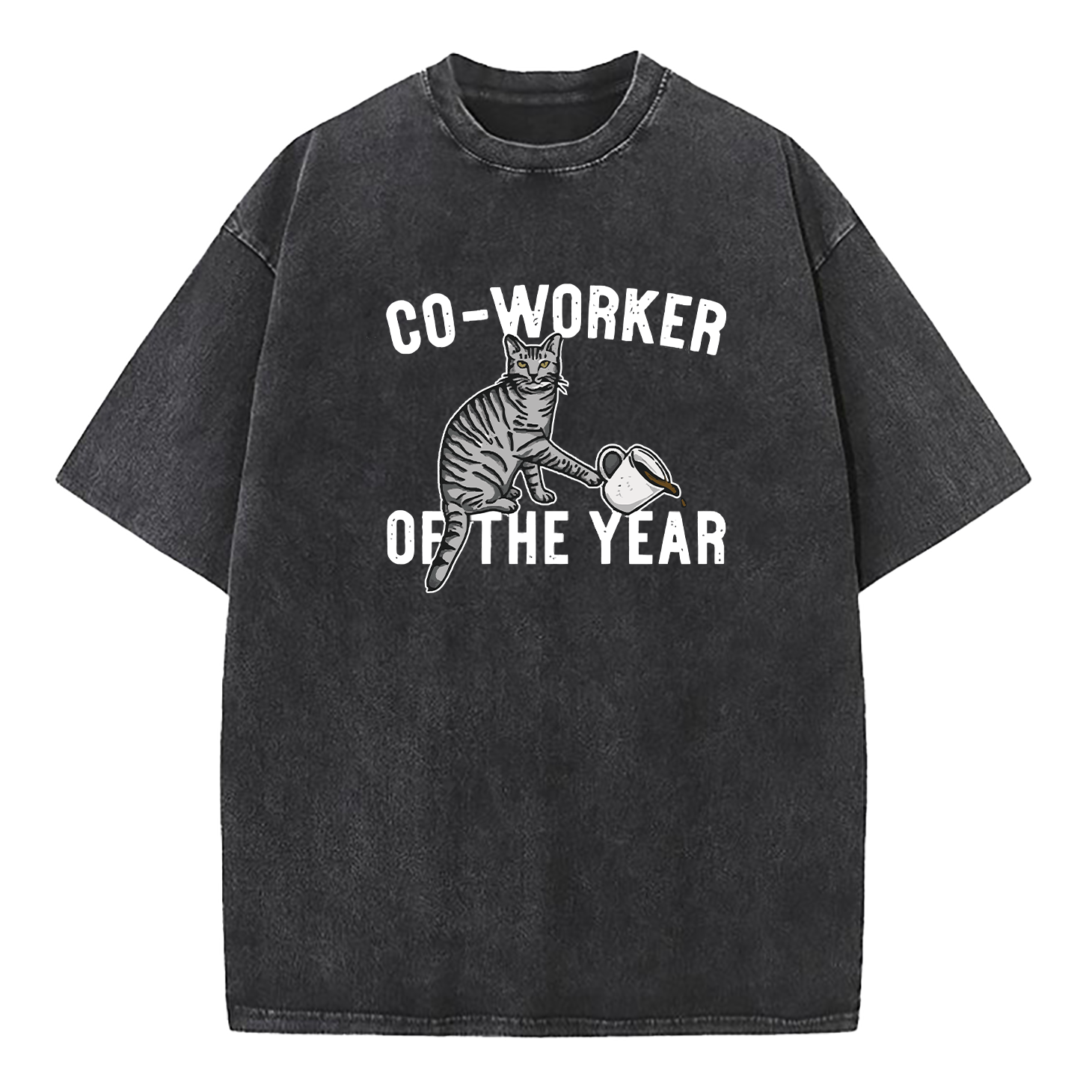 Co-Worker Of The Year Washed T-Shirt