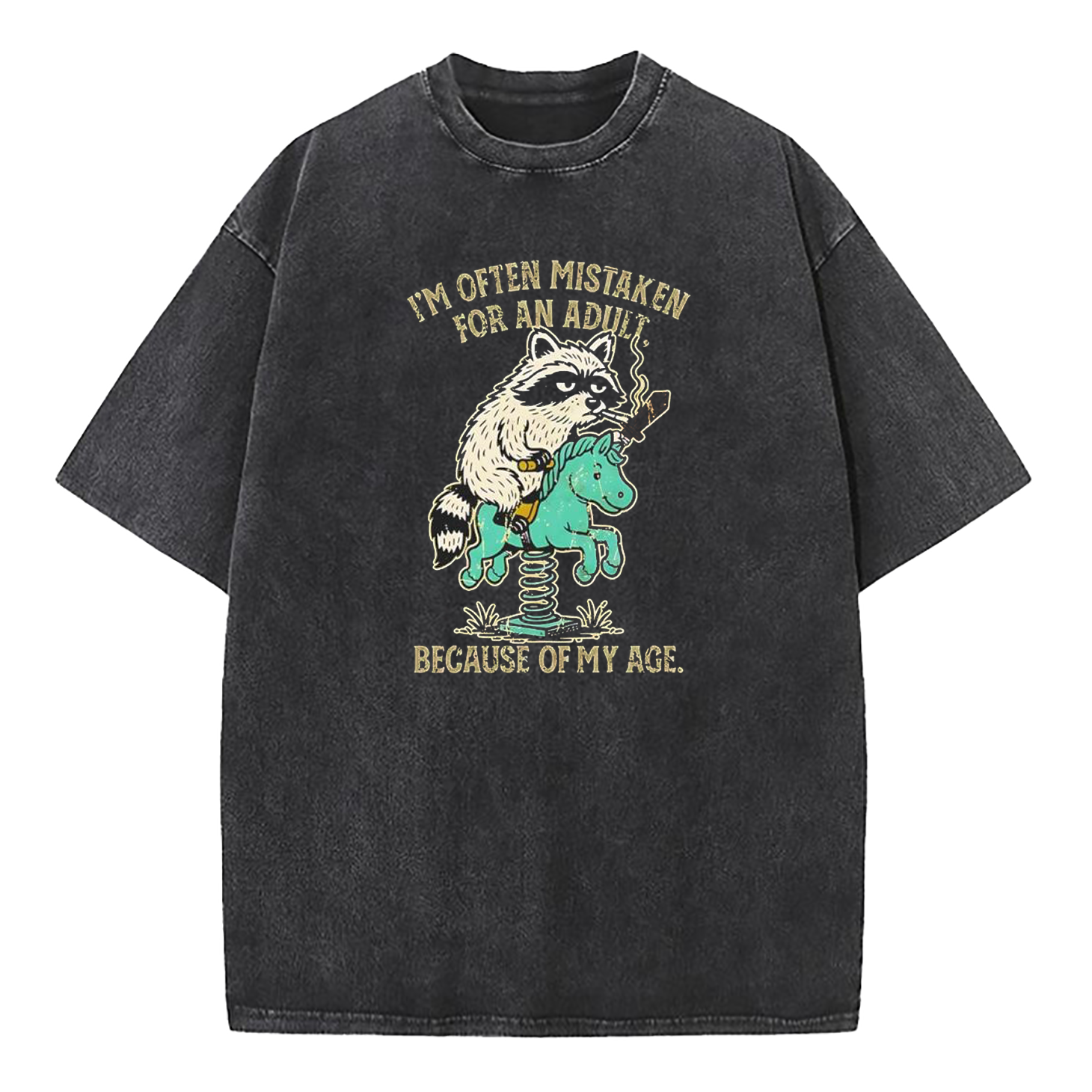 I'm Often Mistaken For An Adult Because Of My Age Washed T-Shirt