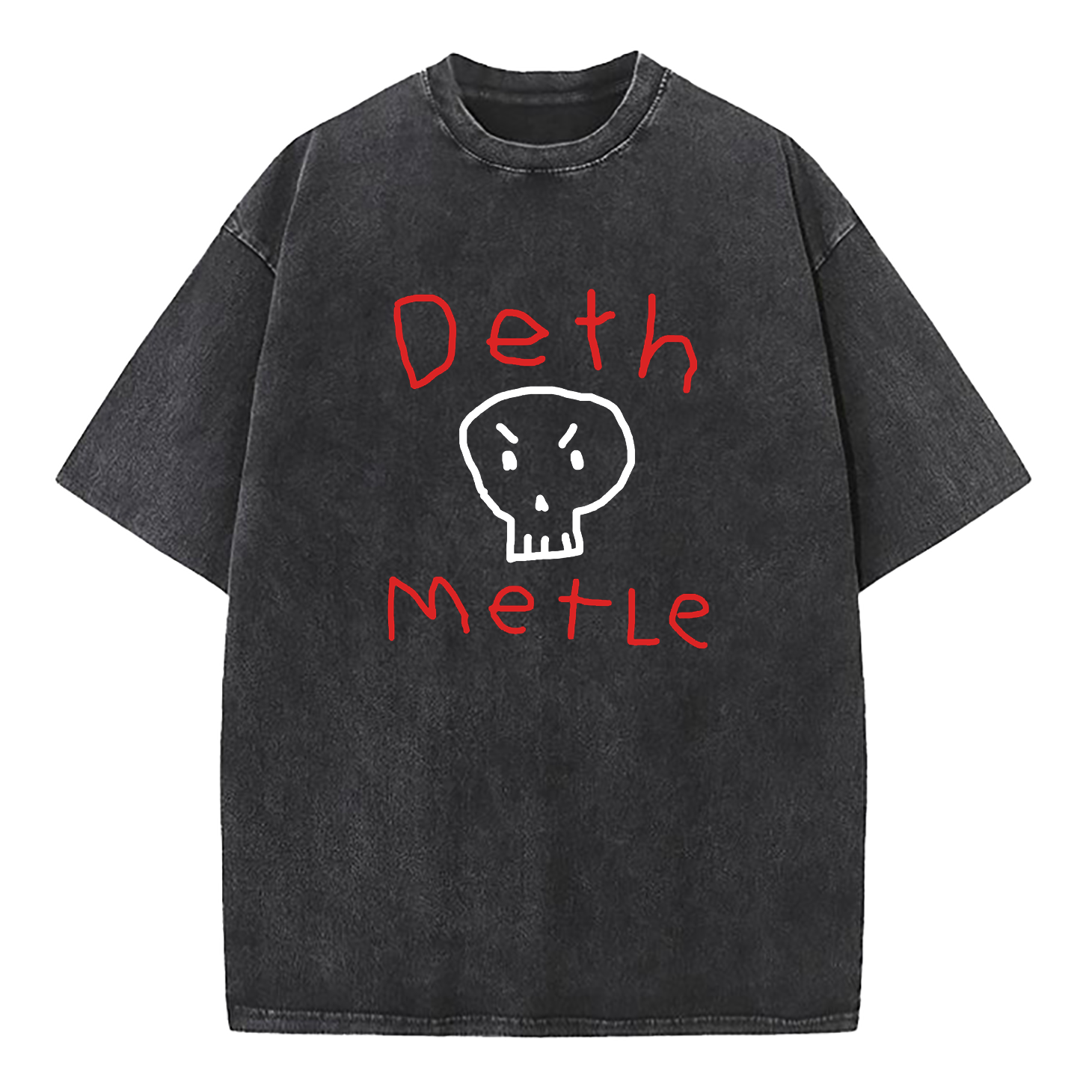 Death Metal Washed T-Shirt
