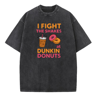 I Fight the Shakes Washed T-Shirt