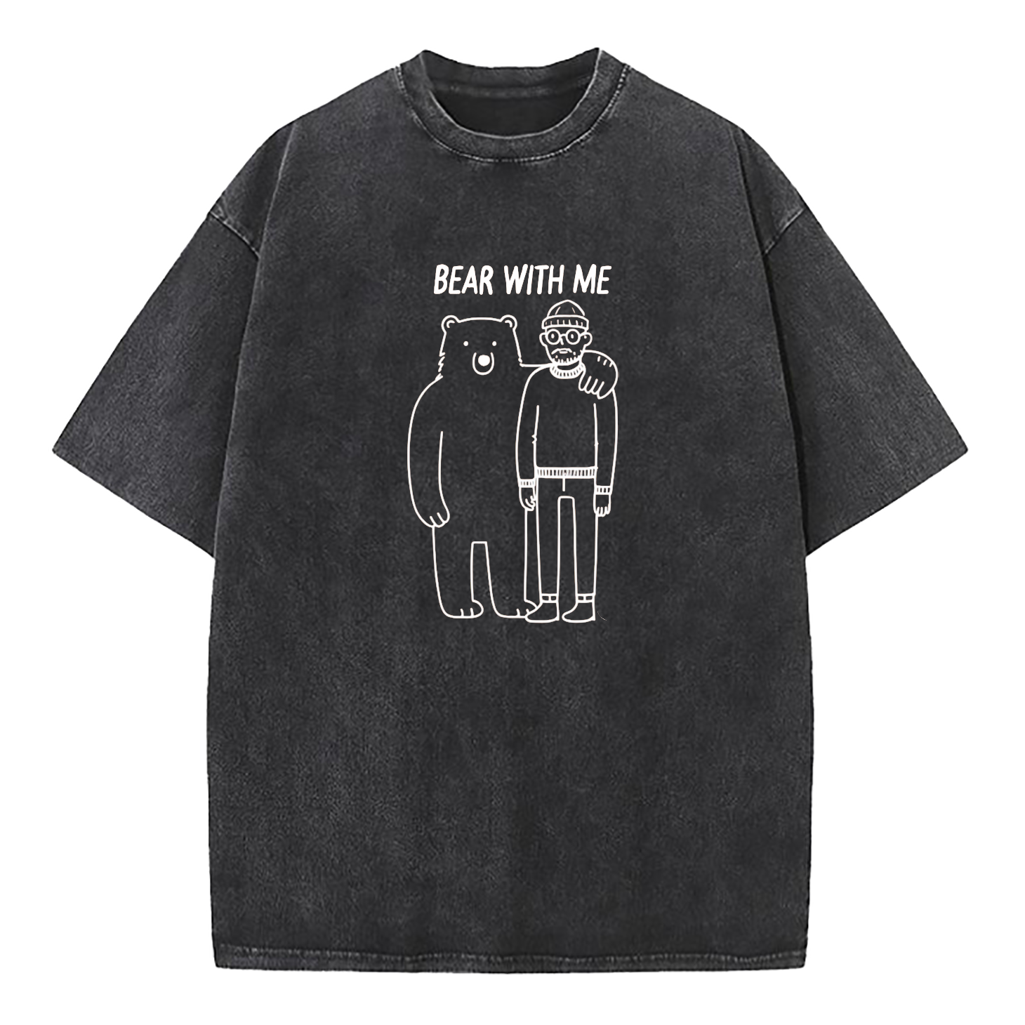 Bear With Me Washed T-Shirt