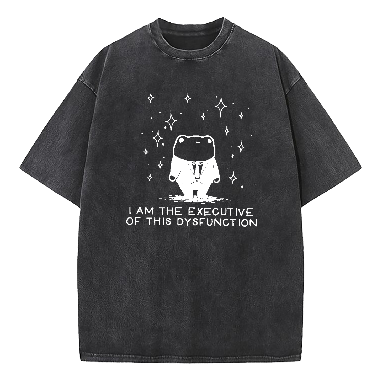 I Am The Executive Of This Dysfunction Washed T-Shirt