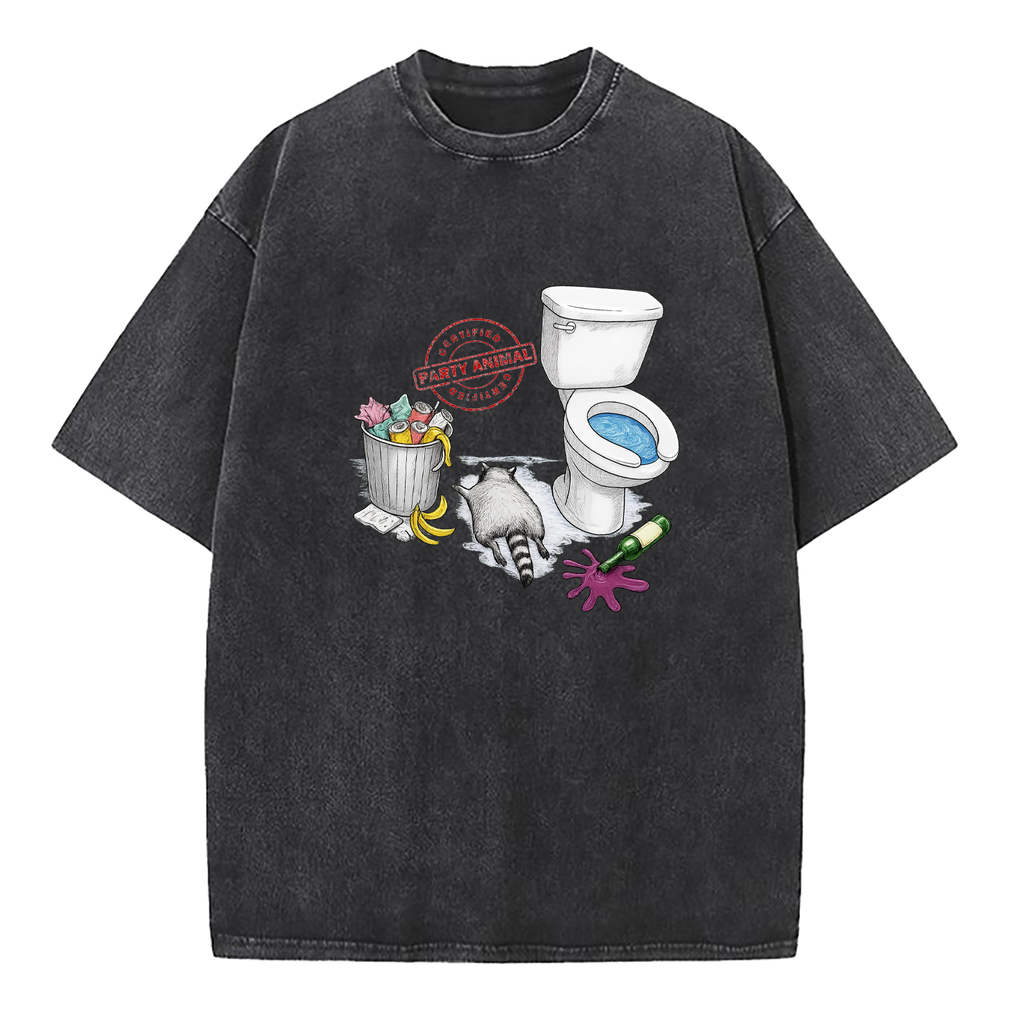 Certified Party Animal Washed T-Shirt