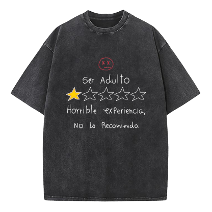 Being Adult Horrible Experience I Do Not Recomment It