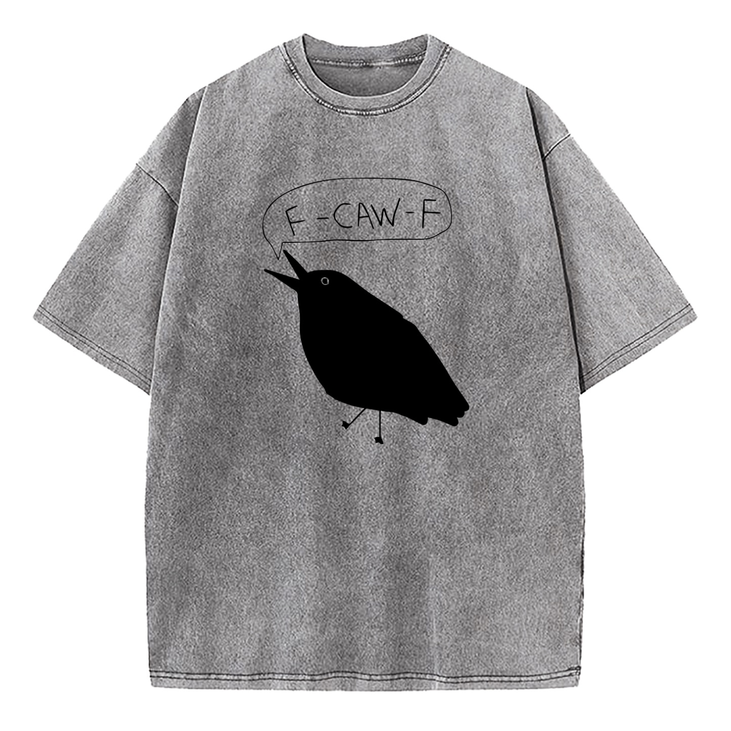 F-Caw-F Crow Washed T-Shirt