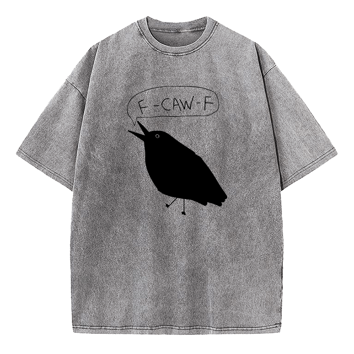 F-Caw-F Crow Washed T-Shirt