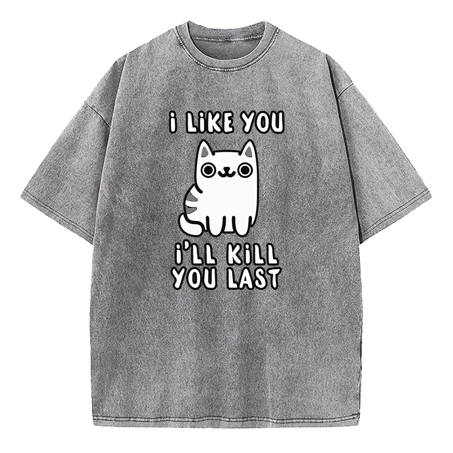 I Like You Ill Kill You Last Washed T-Shirt