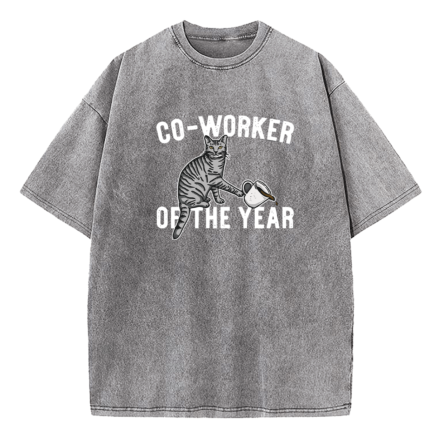 Co-Worker Of The Year Washed T-Shirt