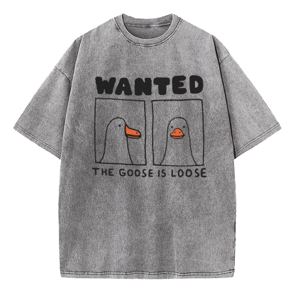 Goose Is Loose Washed T-Shirt
