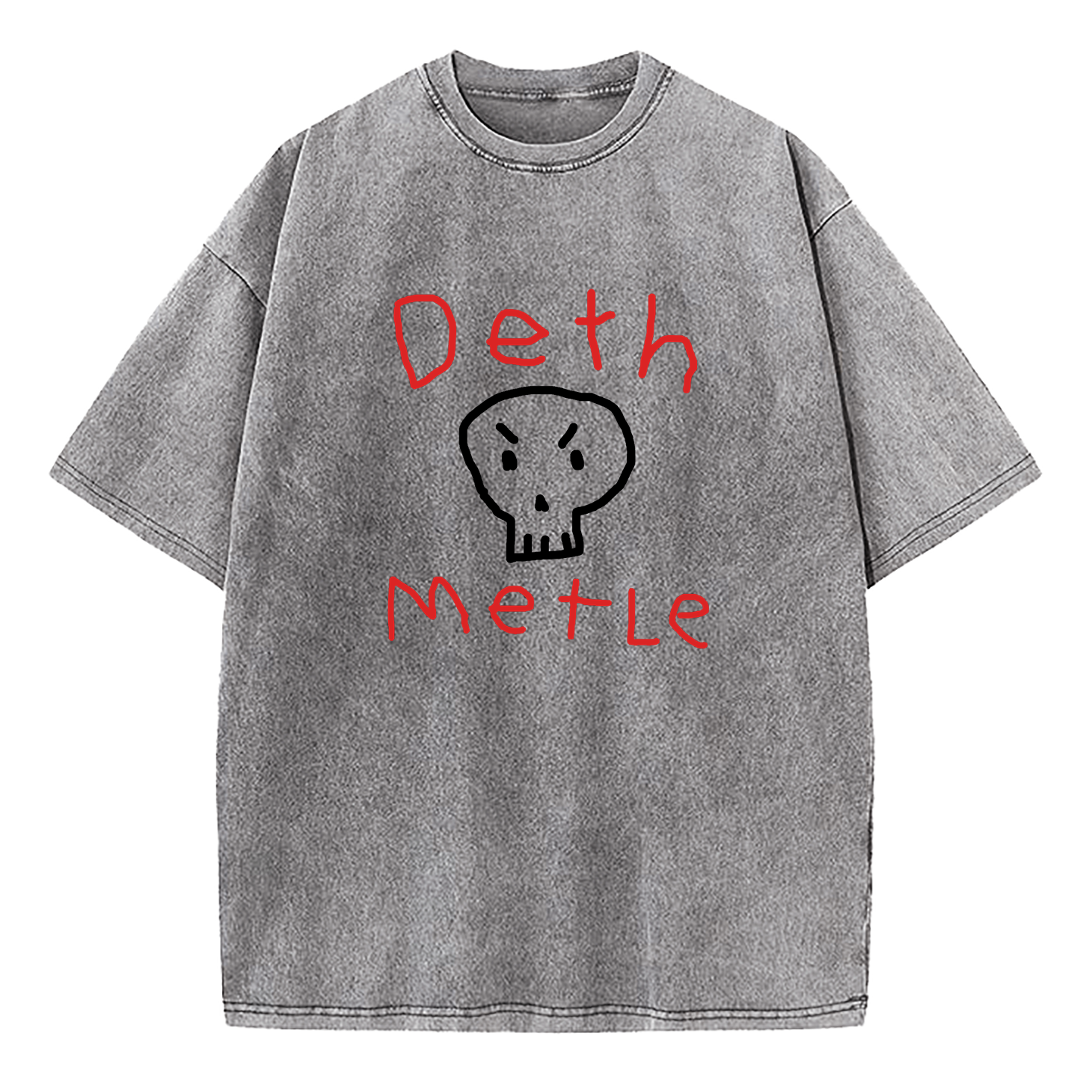 Death Metal Washed T-Shirt