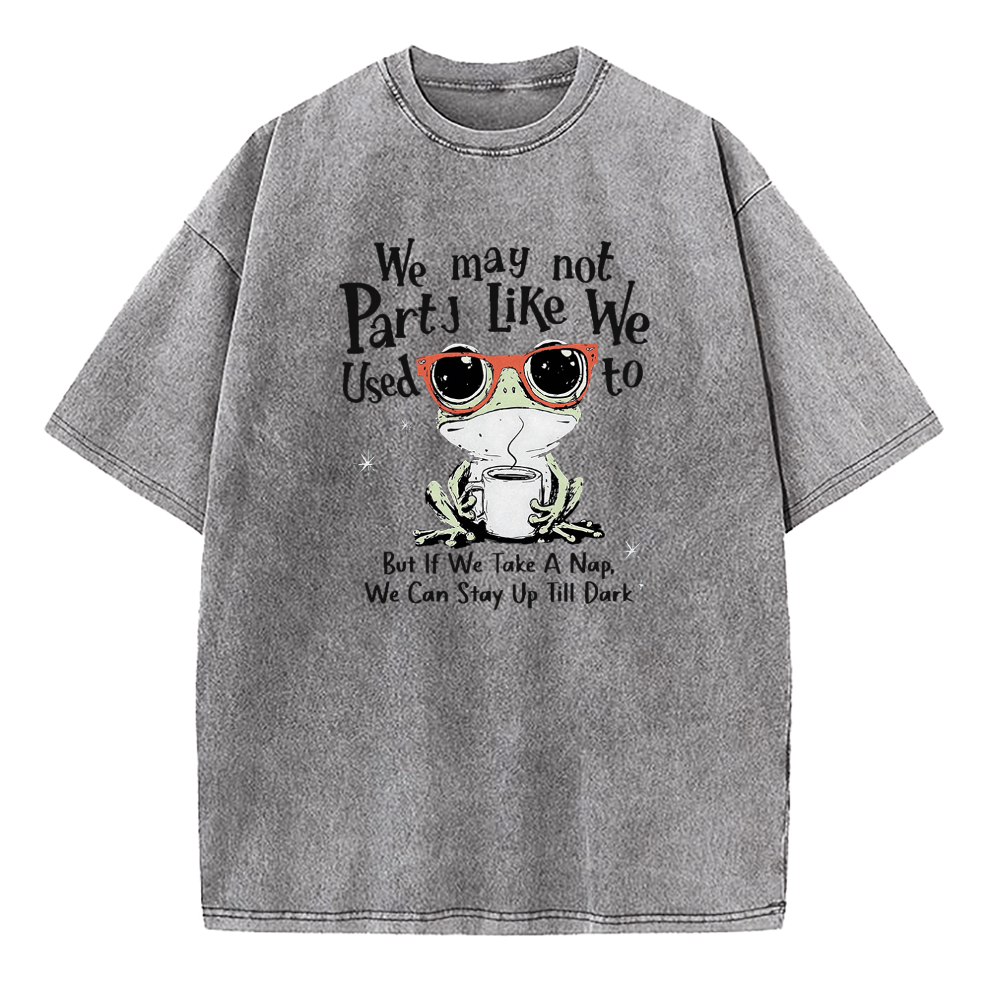 Funny Quote Nap Lover Washed T-Shirt