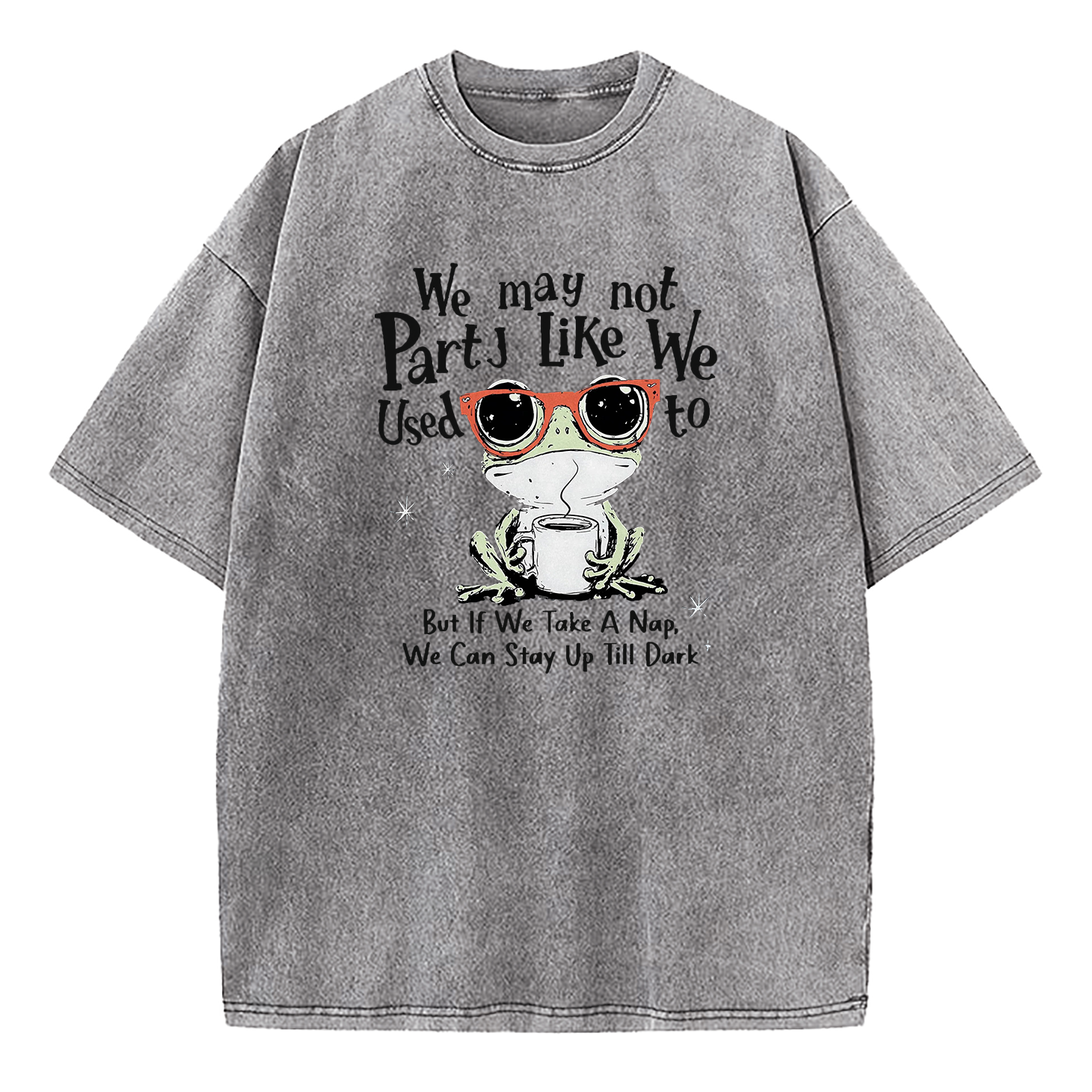 Funny Quote Nap Lover Washed T-Shirt