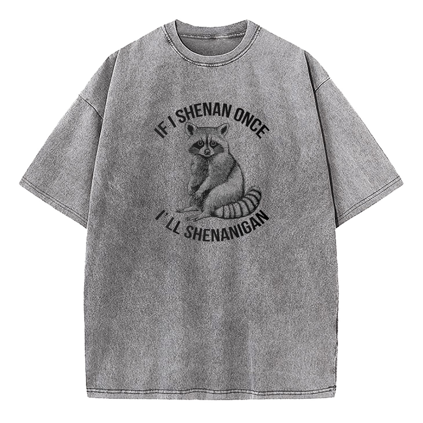 If I Shenan Once I'll Shenanigan Washed T-Shirt