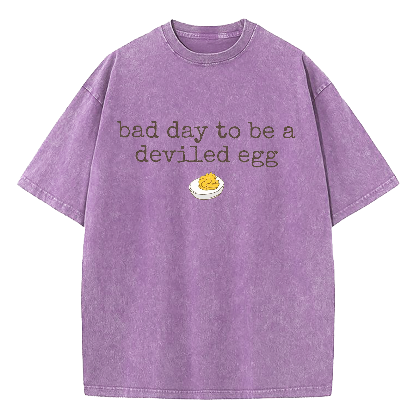Bad Day To Be A Deviled Egg Washed T-Shirt