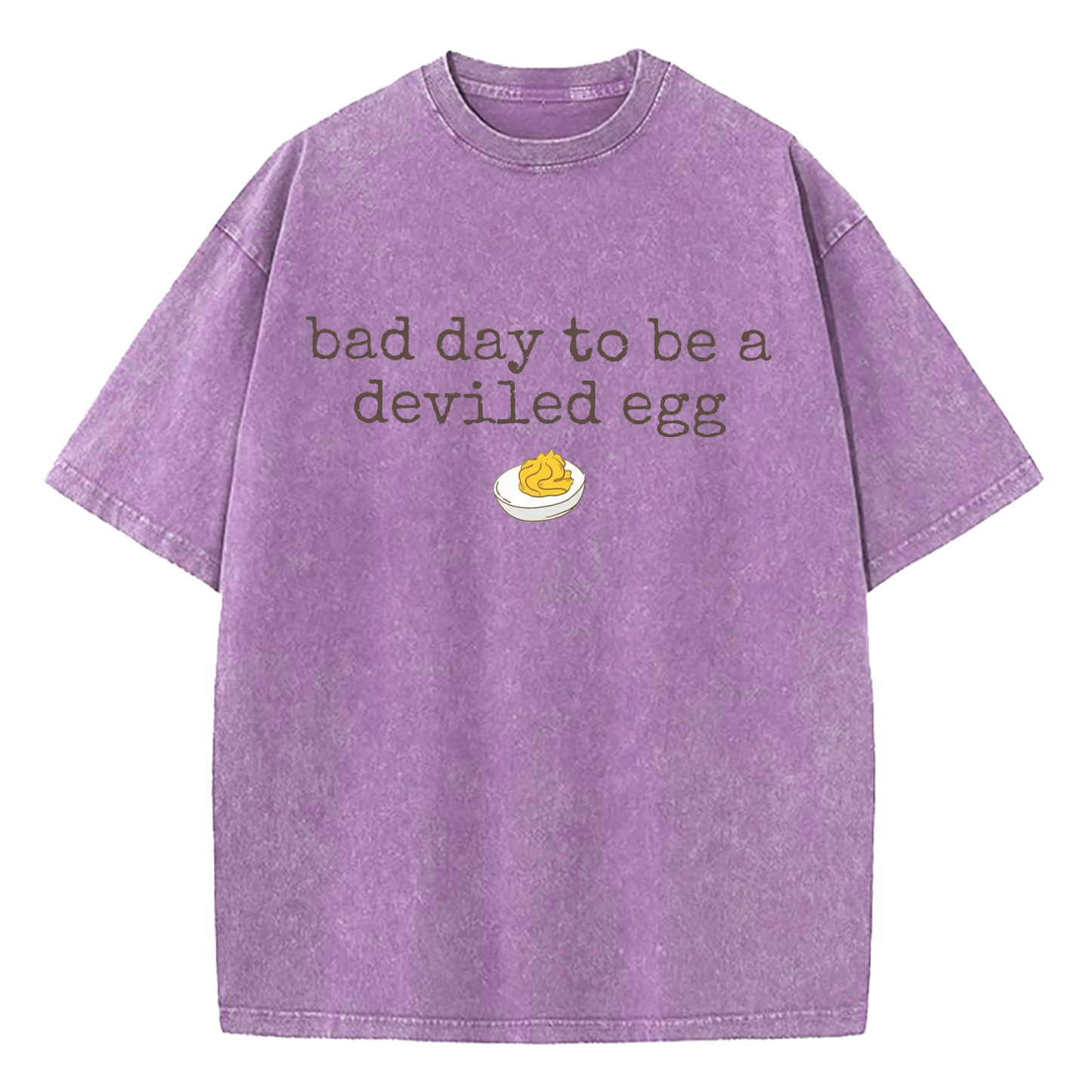 Bad Day To Be A Deviled Egg Washed T-Shirt