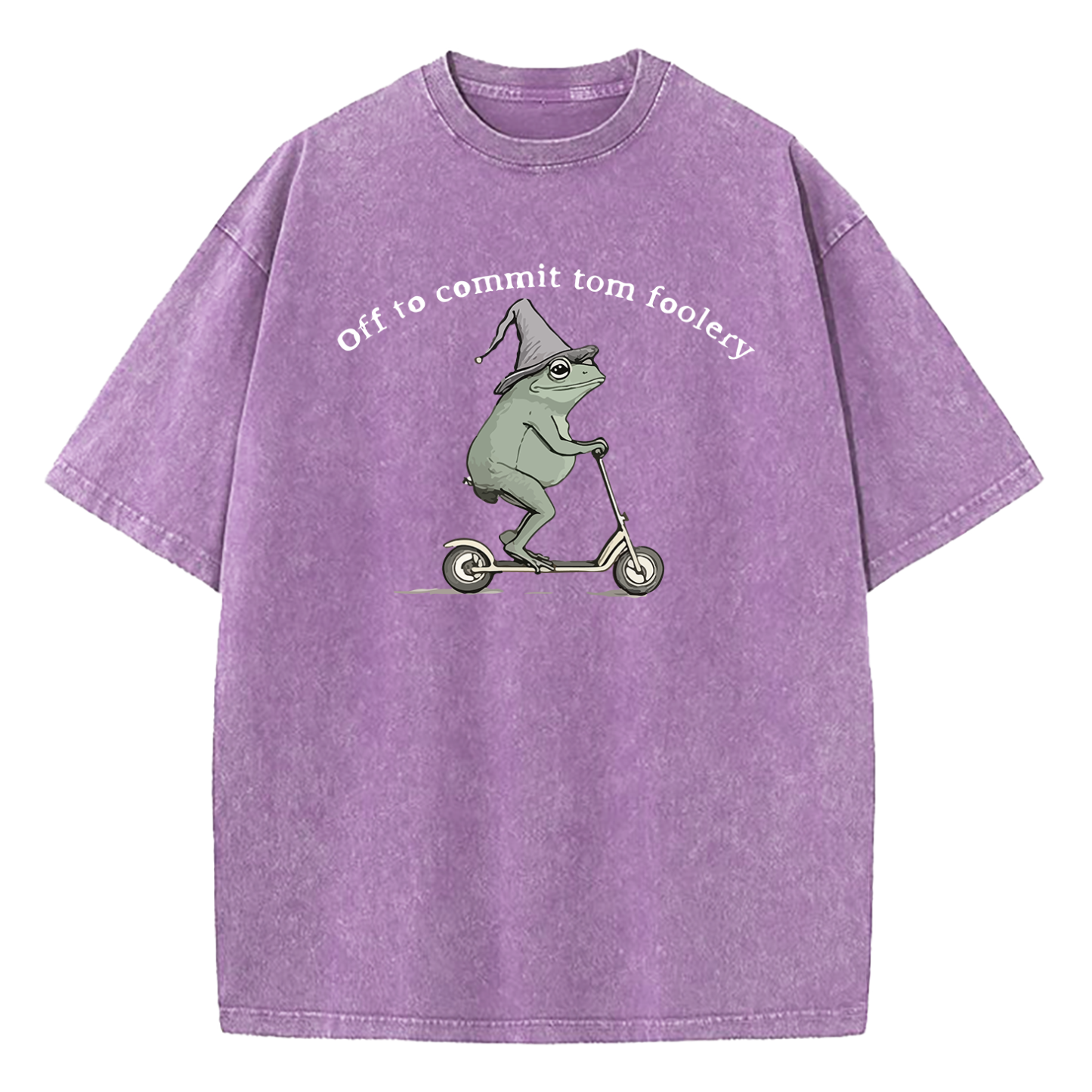 Off to Commit Tom Foolery Washed T-Shirt