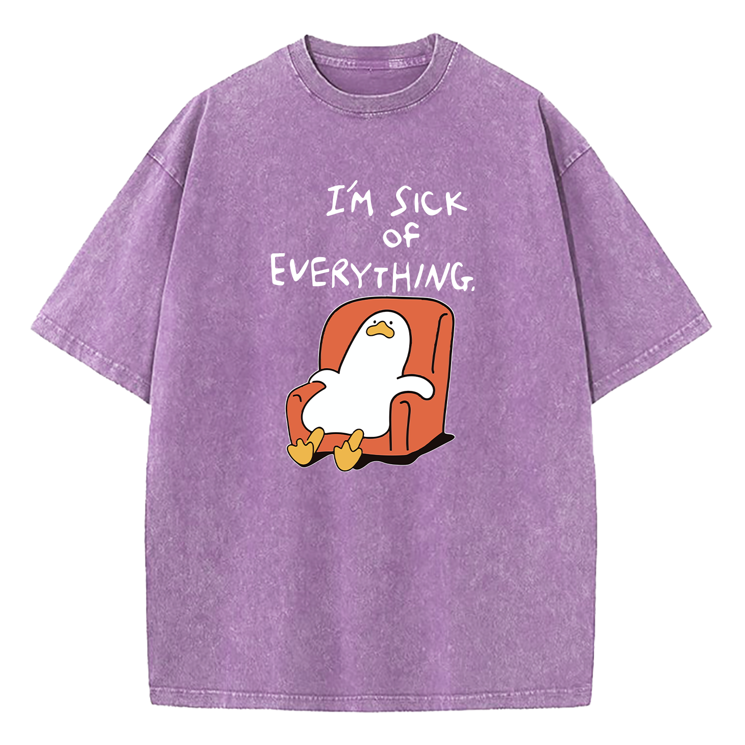 I'm Sick Of Everything Washed T-Shirt