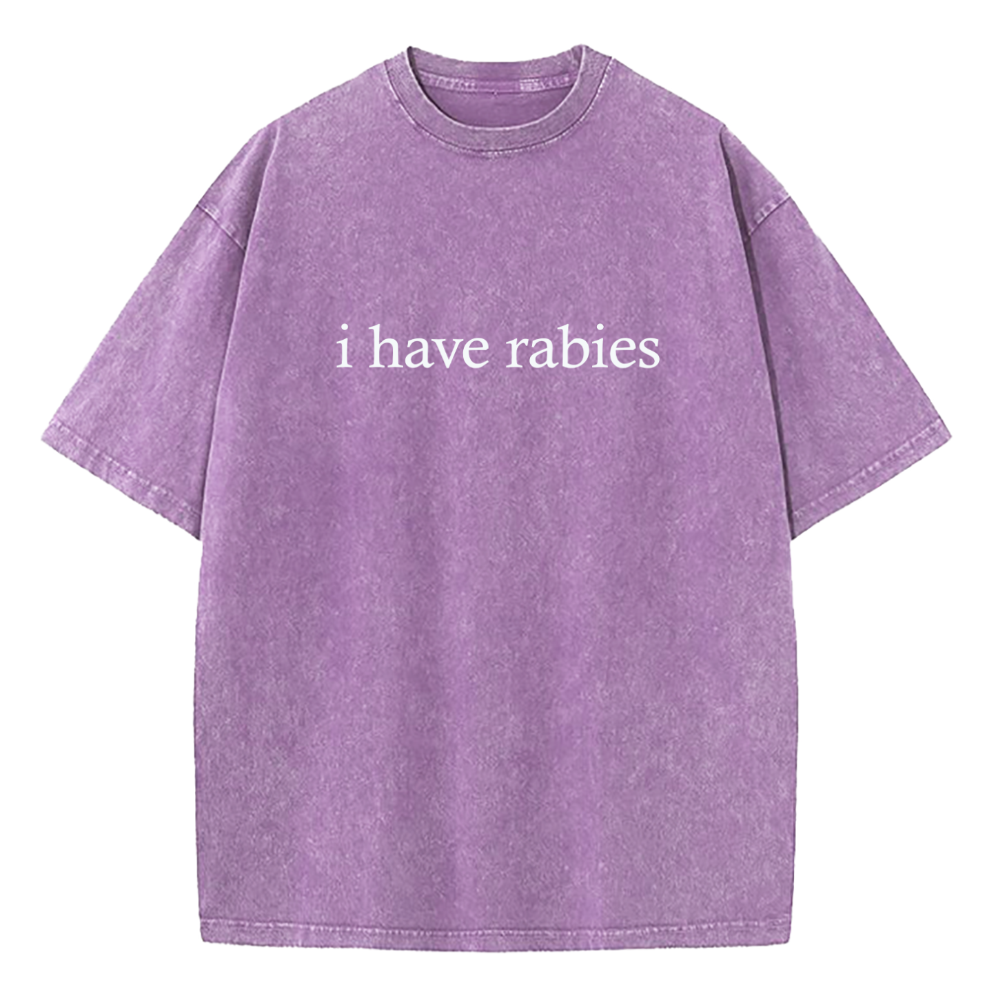 I Have Rabies Washed T-Shirt