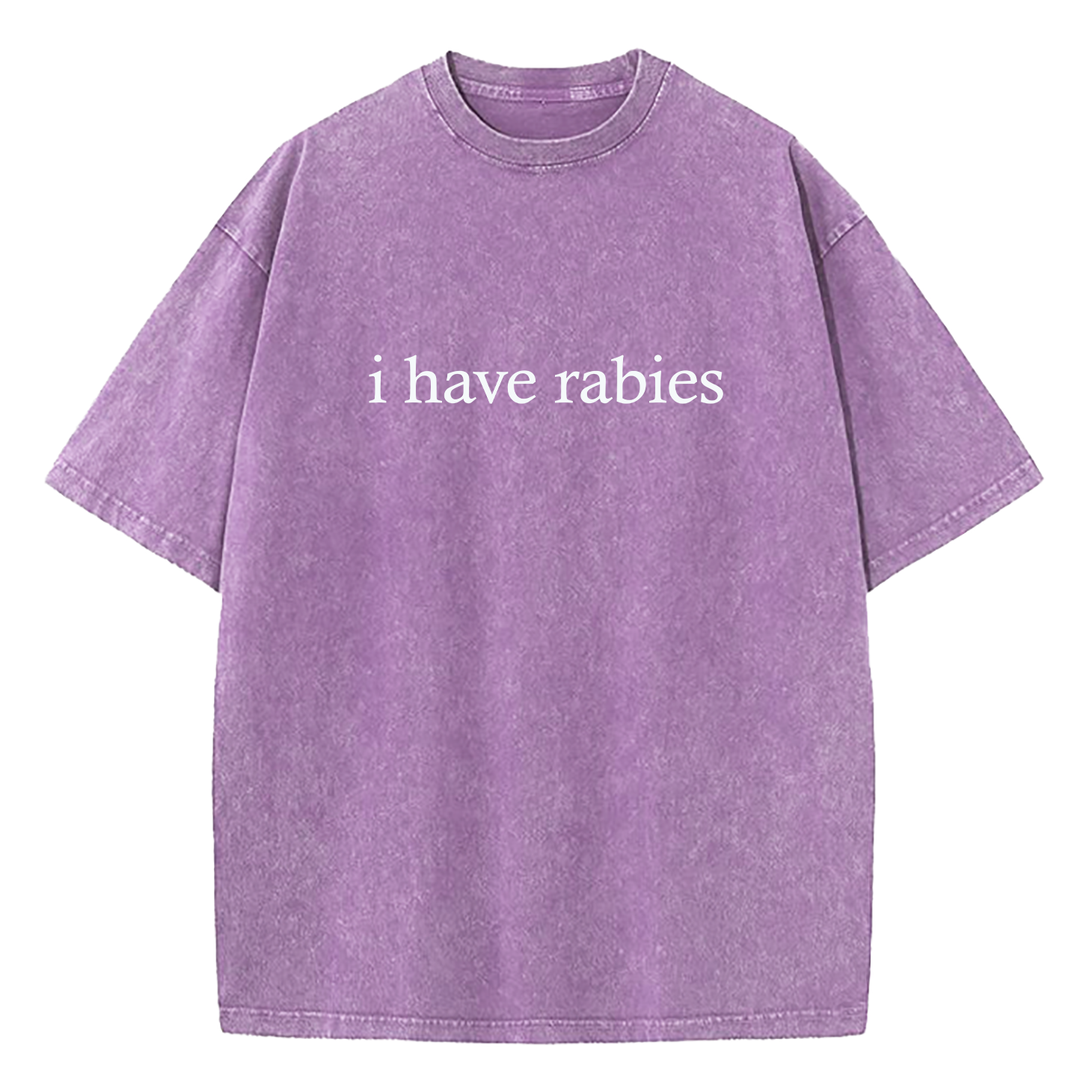 I Have Rabies Washed T-Shirt