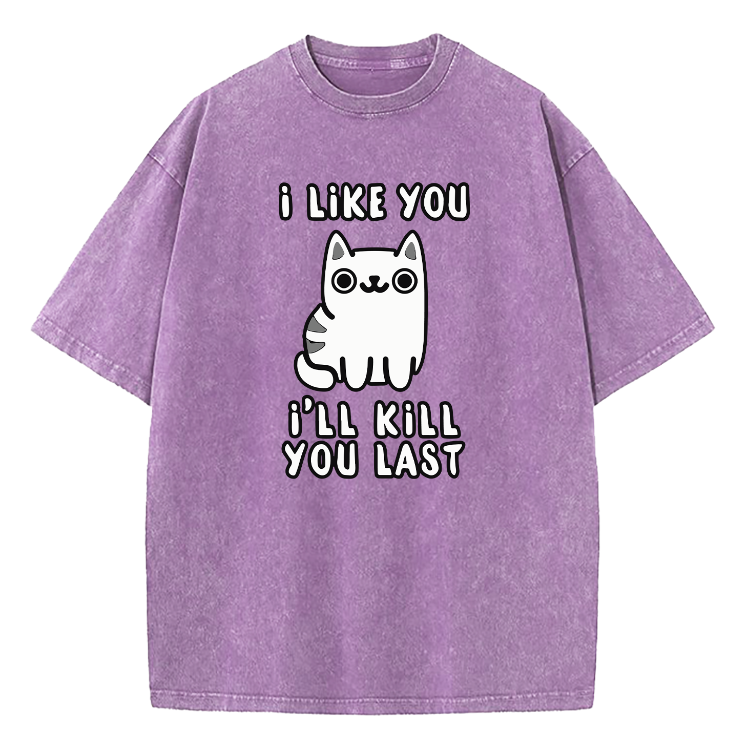 I Like You Ill Kill You Last Washed T-Shirt