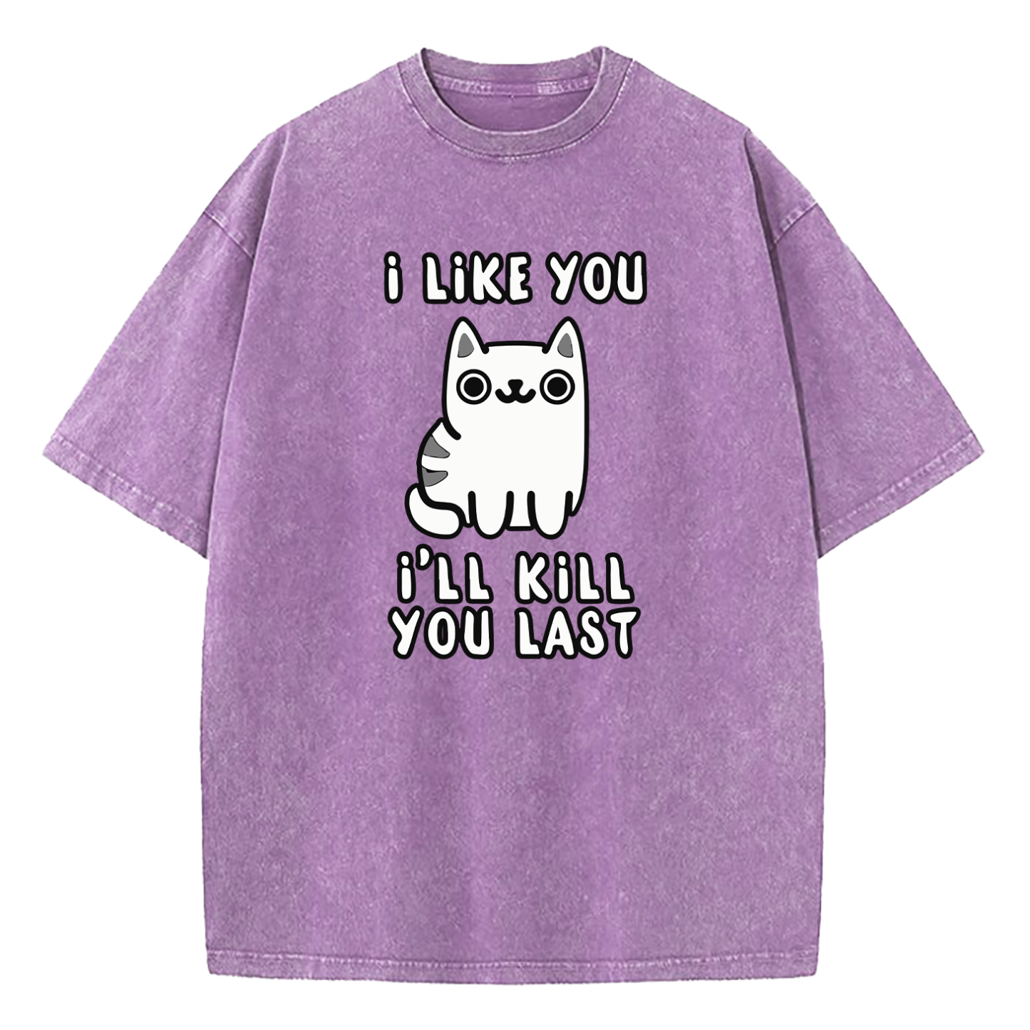 I Like You Ill Kill You Last Washed T-Shirt