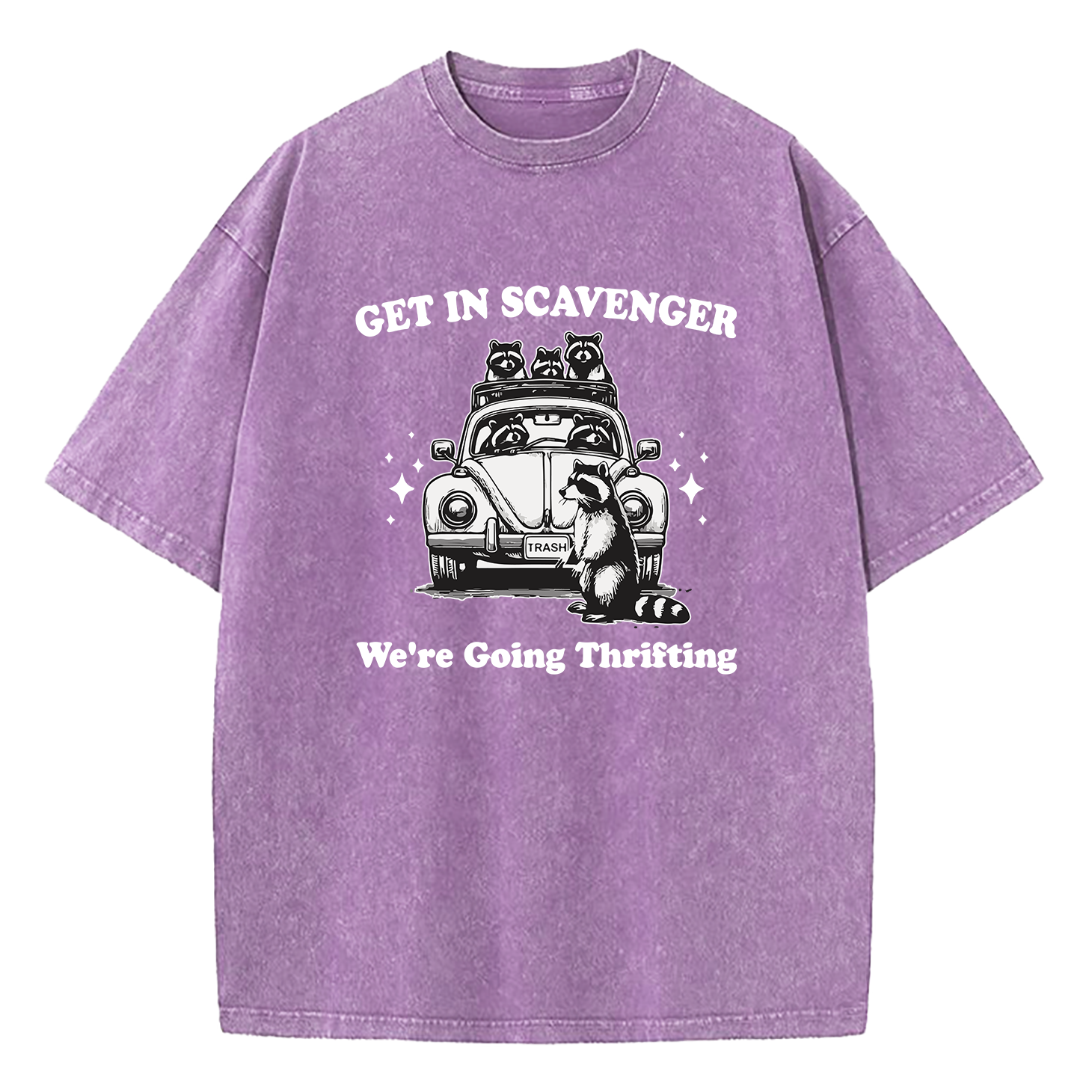 Get In Scavenger We're Going Thrifting Washed T-Shirt