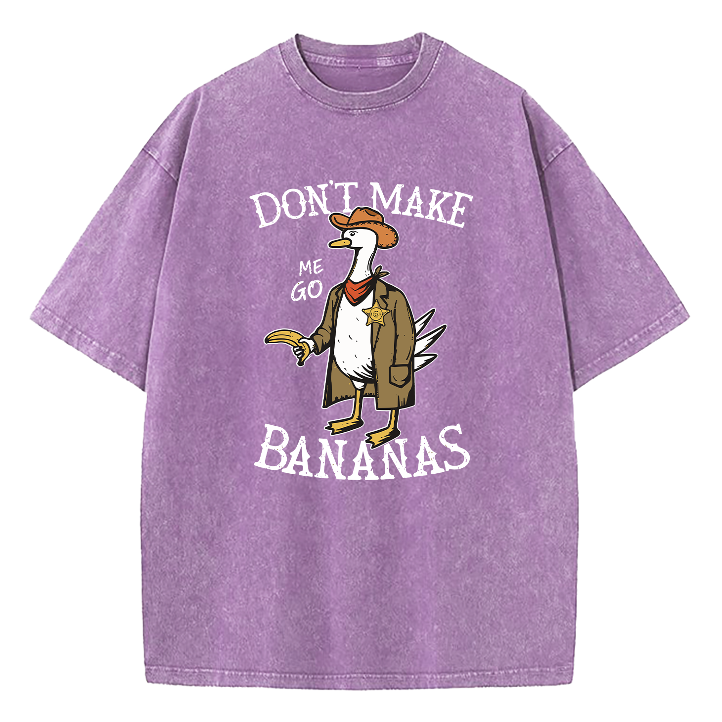 Don't Make Me Go Bananas Washed T-Shirt