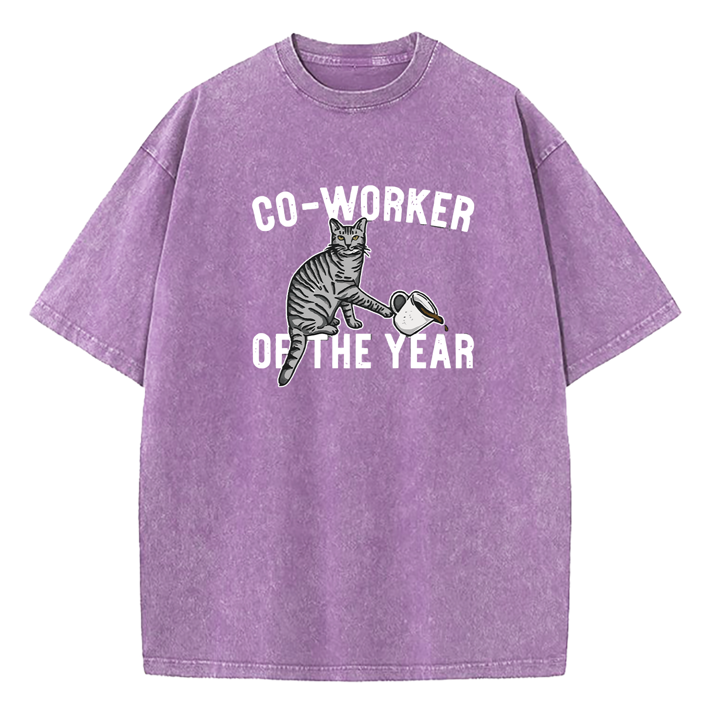 Co-Worker Of The Year Washed T-Shirt