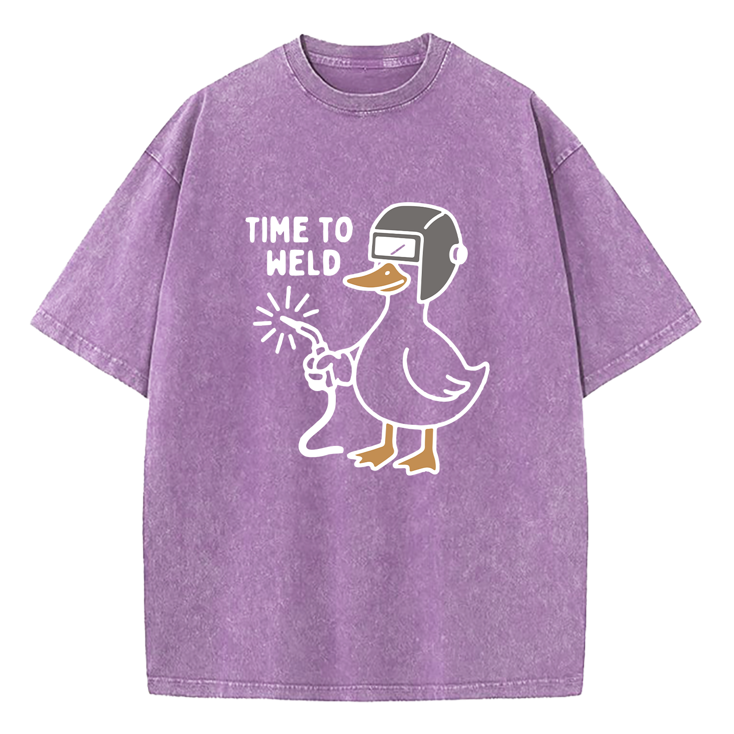 Time To Weld Washed T-Shirt