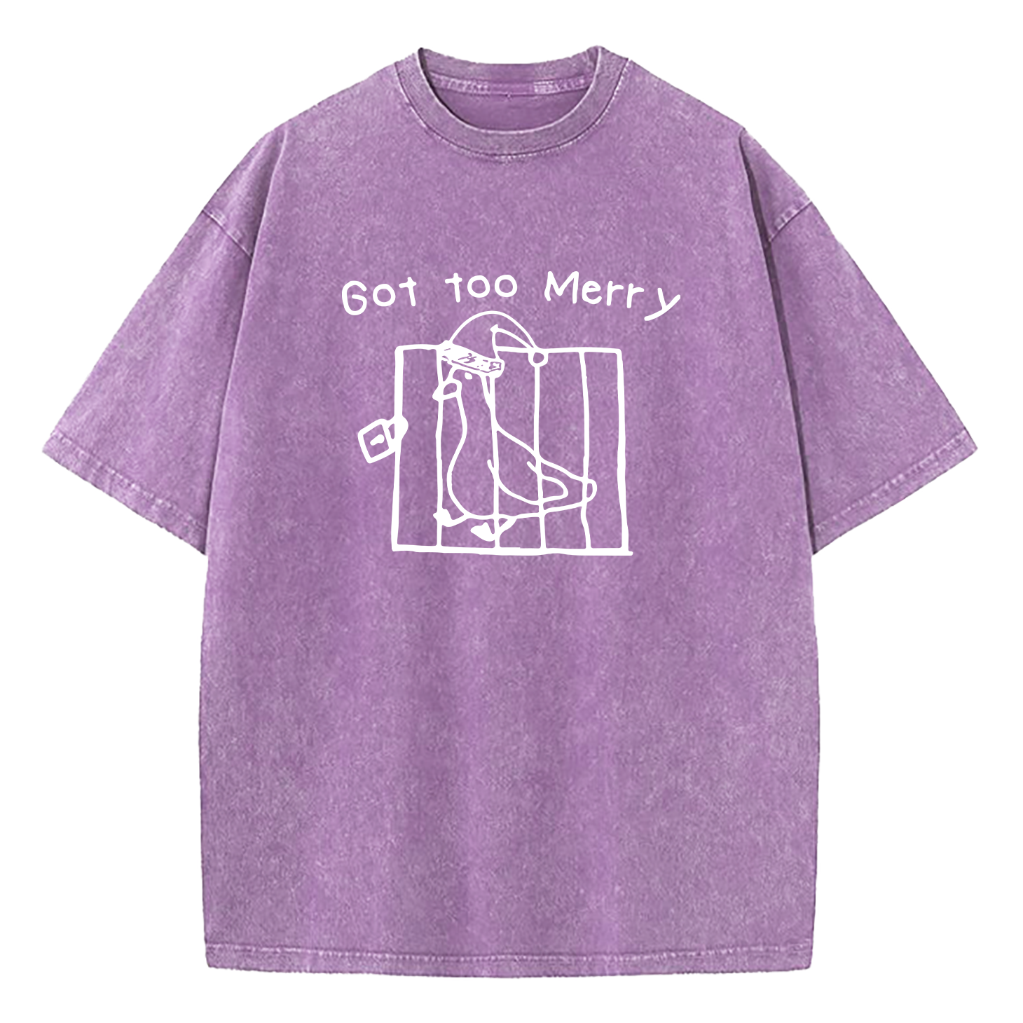 Got Too Merry Washed T-Shirt