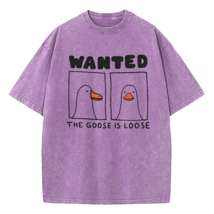 Goose Is Loose Washed T-Shirt