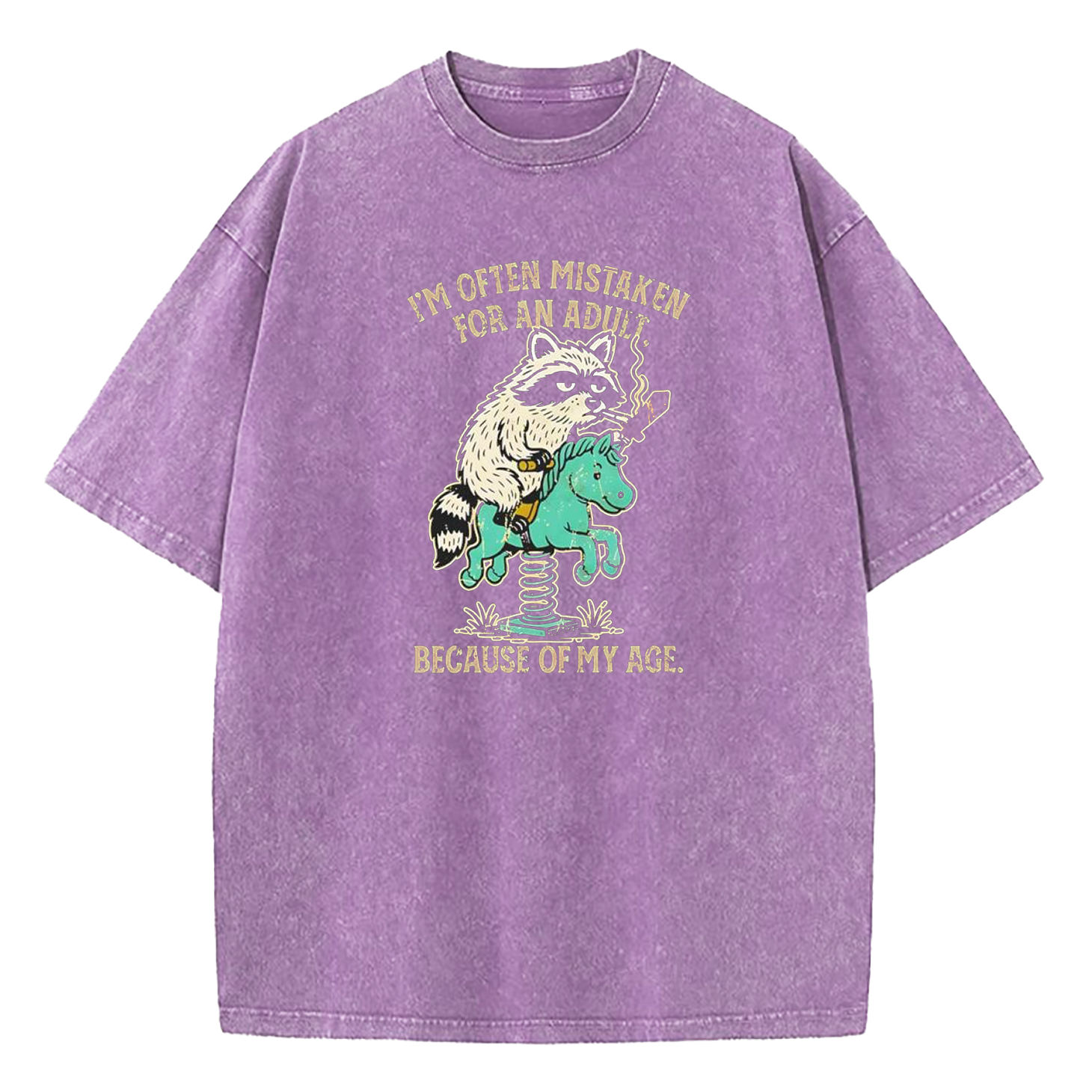 I'm Often Mistaken For An Adult Because Of My Age Washed T-Shirt