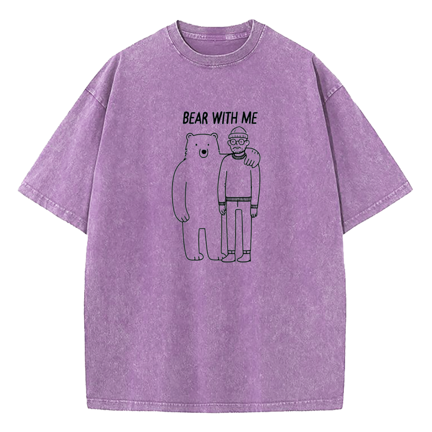 Bear With Me Washed T-Shirt