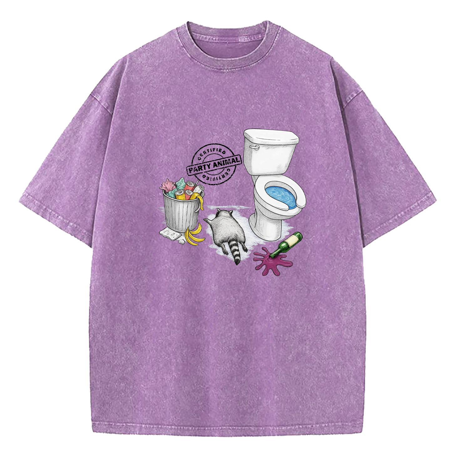 Certified Party Animal Washed T-Shirt