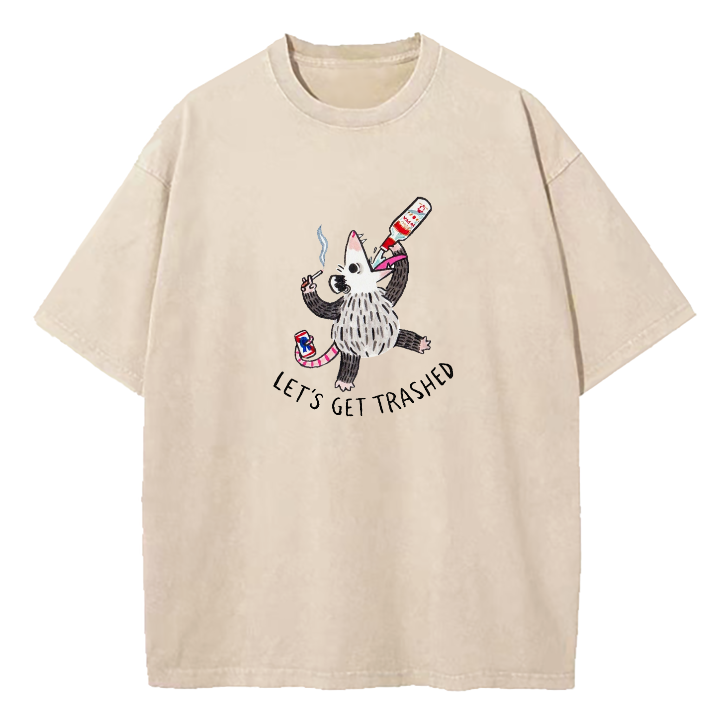 Let's Get Trashed Possum