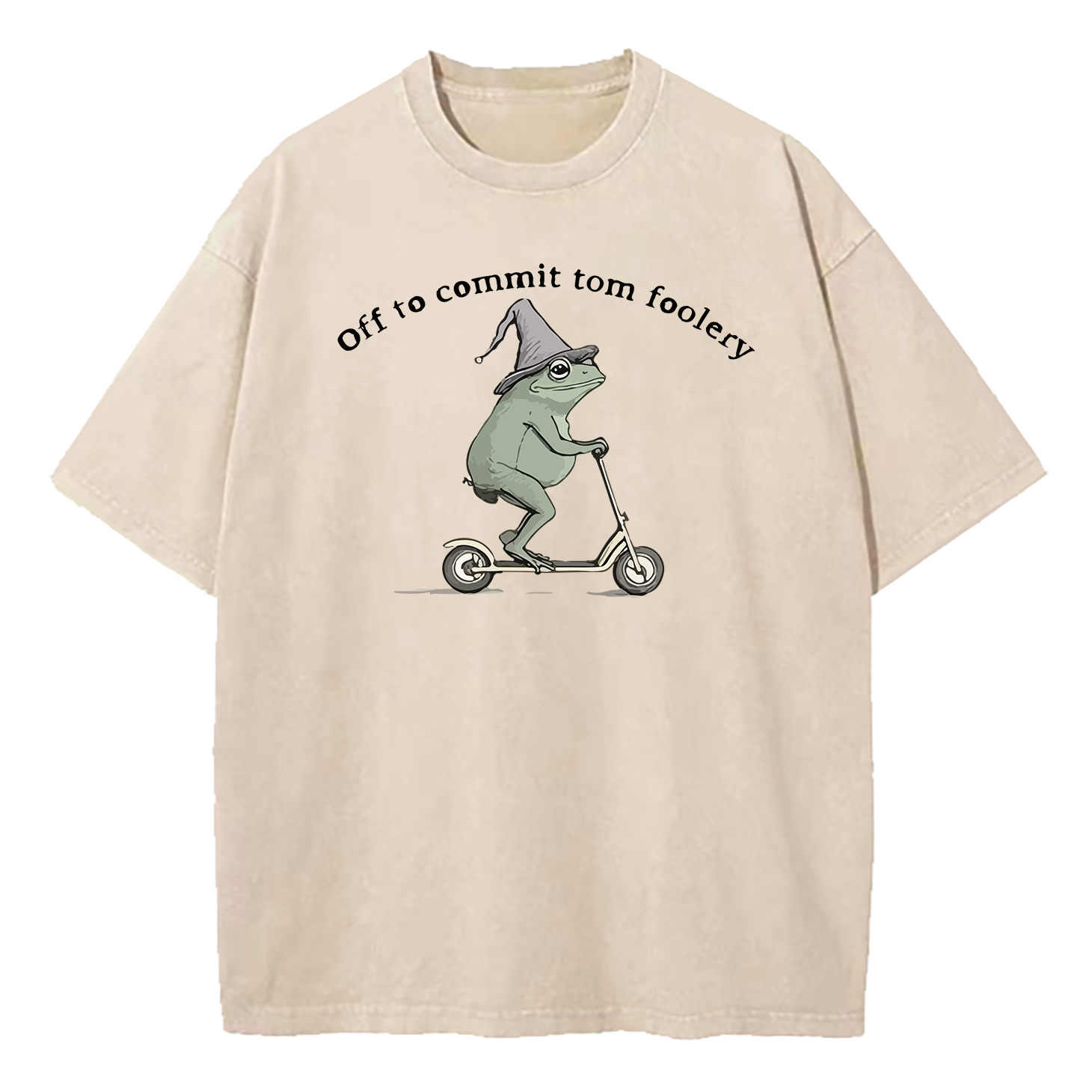 Off to Commit Tom Foolery Washed T-Shirt
