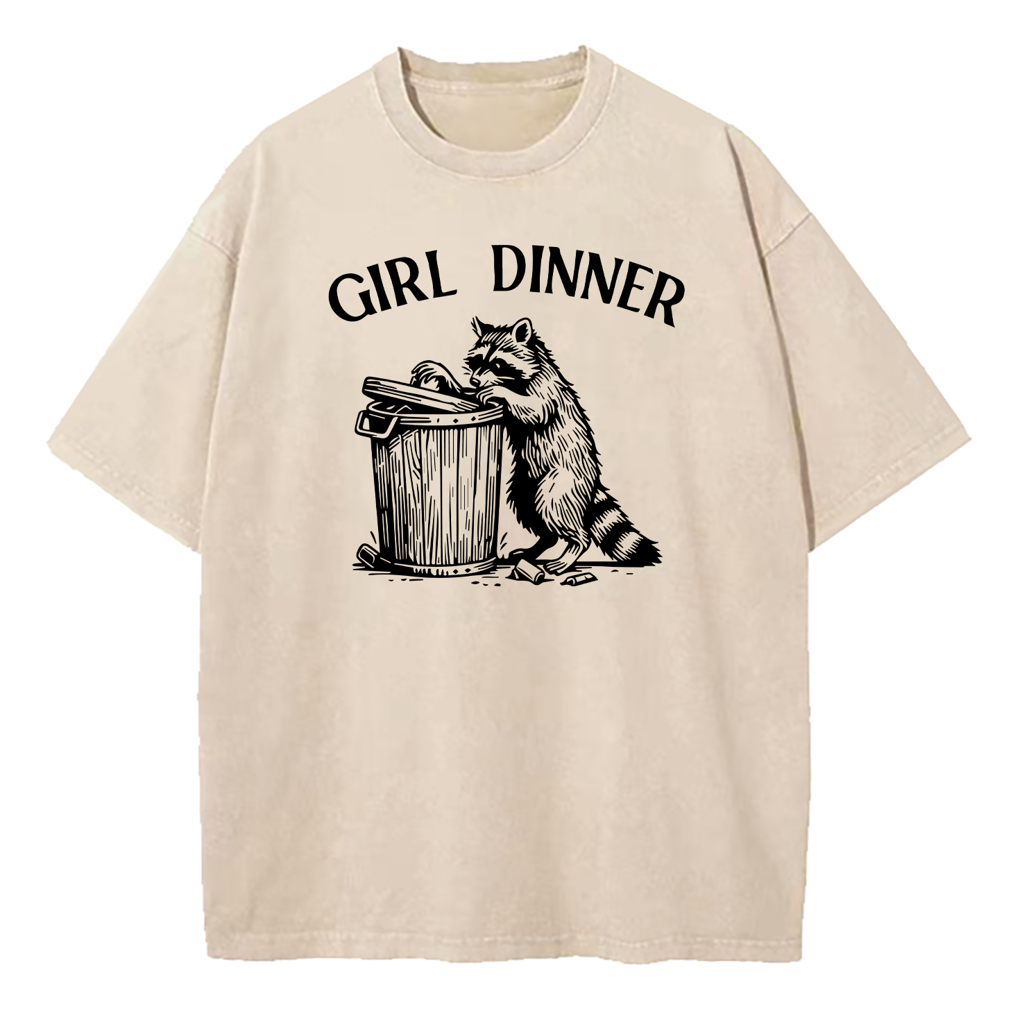Girl Dinner Washed T-Shirt
