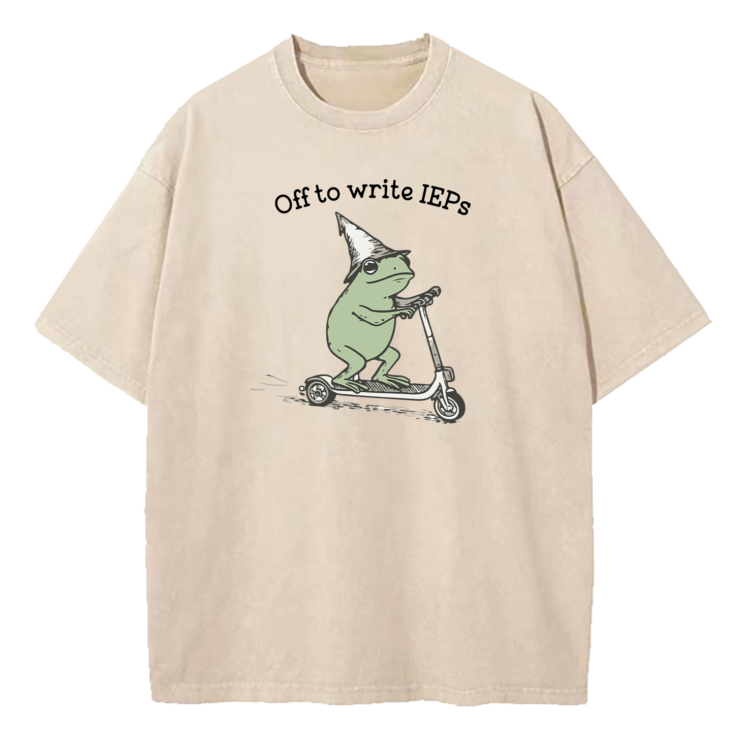 Off To Write IEPs Washed T-Shirt