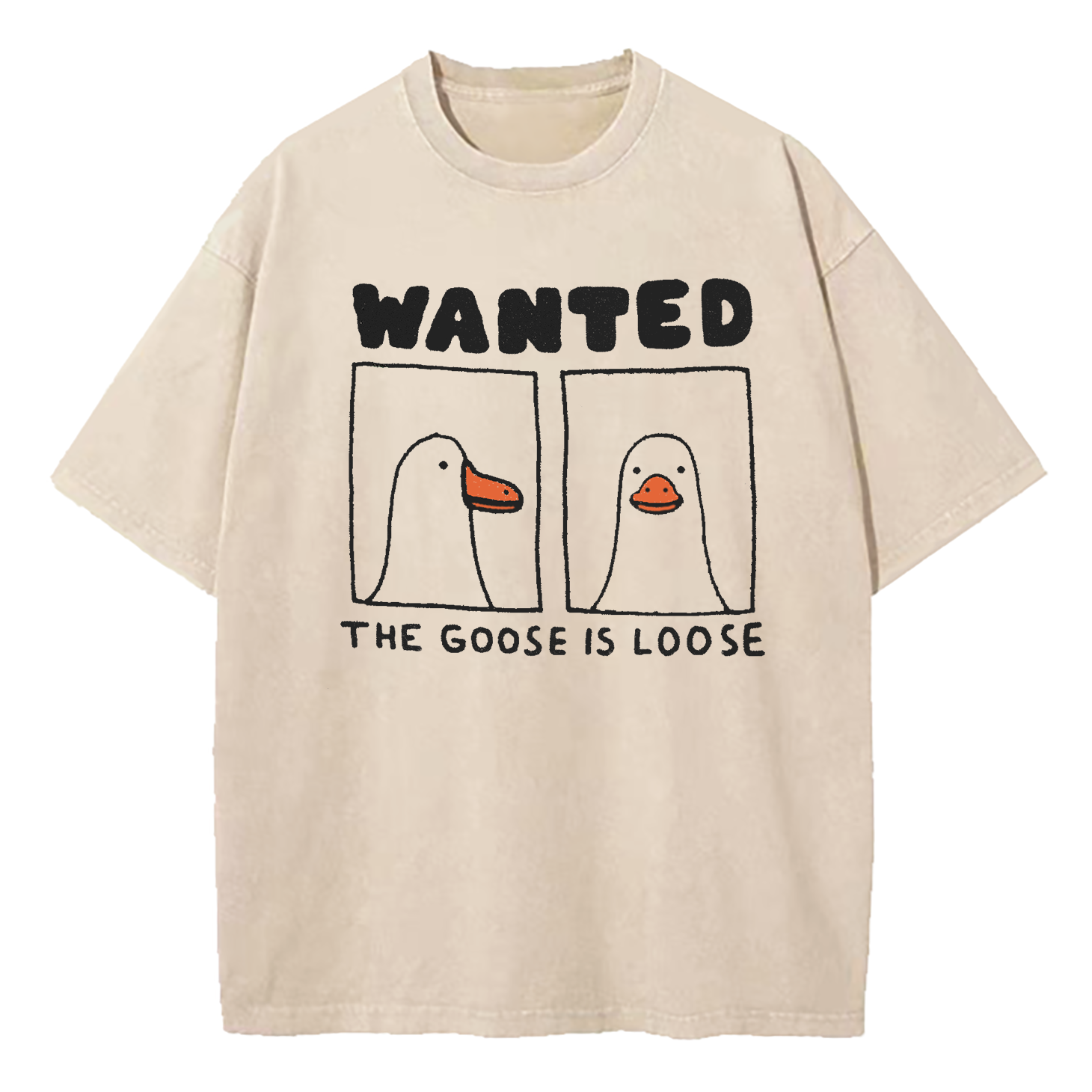 Goose Is Loose Washed T-Shirt
