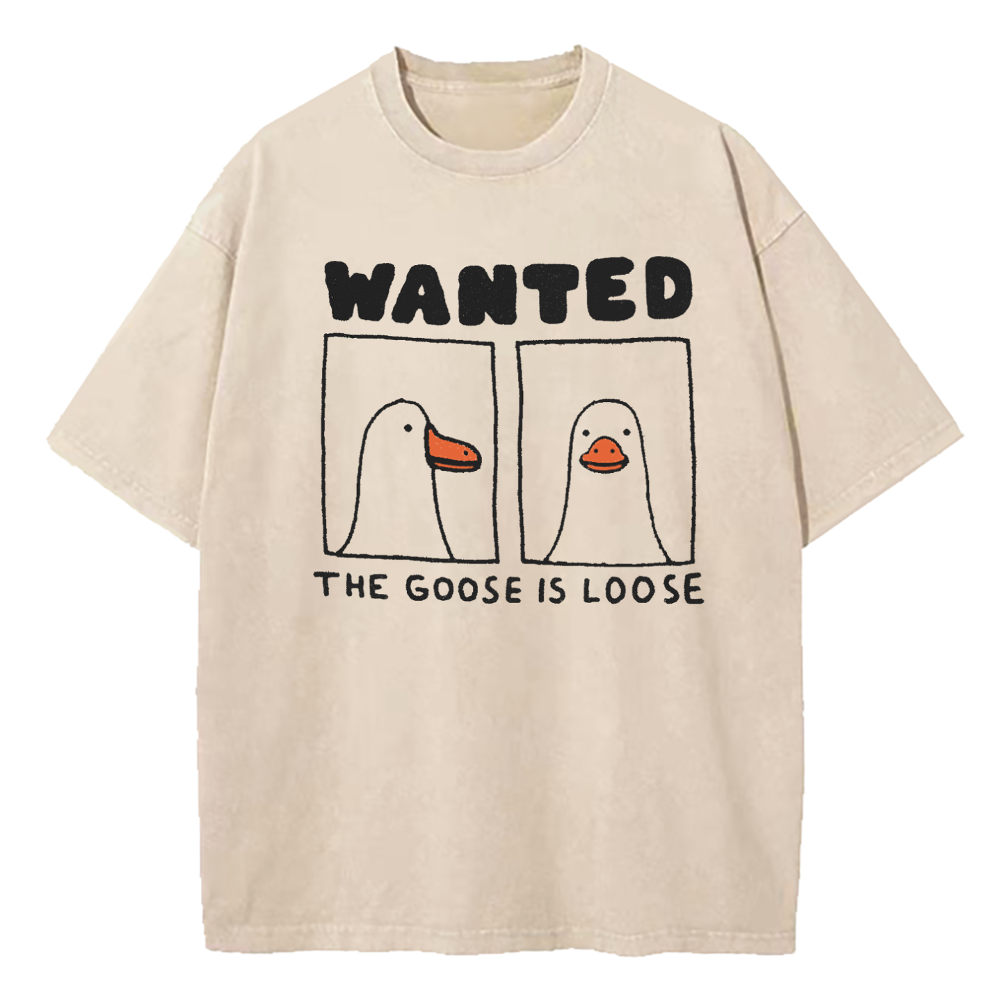 Goose Is Loose Washed T-Shirt