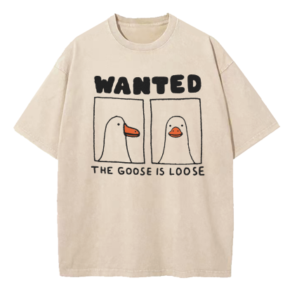 Goose Is Loose Washed T-Shirt